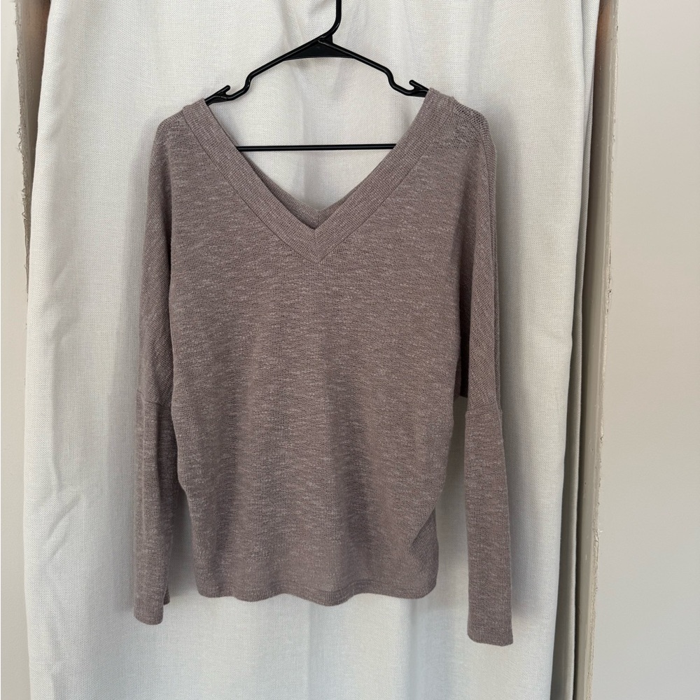 V-Neck Long Sleeve Sweater